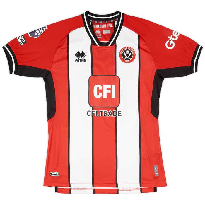 2023-24 Sheffield United Match Issue Home Shirt Traore #11