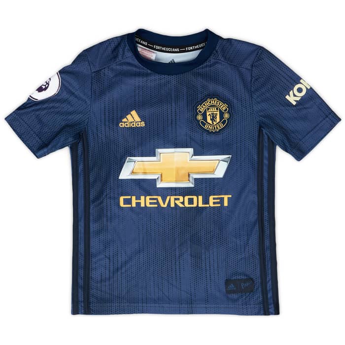 2018-19 Manchester United Third Shirt Fred #18 - 9/10 - (XS.Boys)