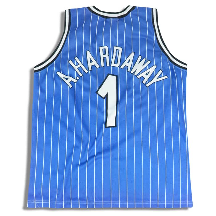 1994-98 Orlando Magic Hardaway #1 Champion Jersey (Away) XXL