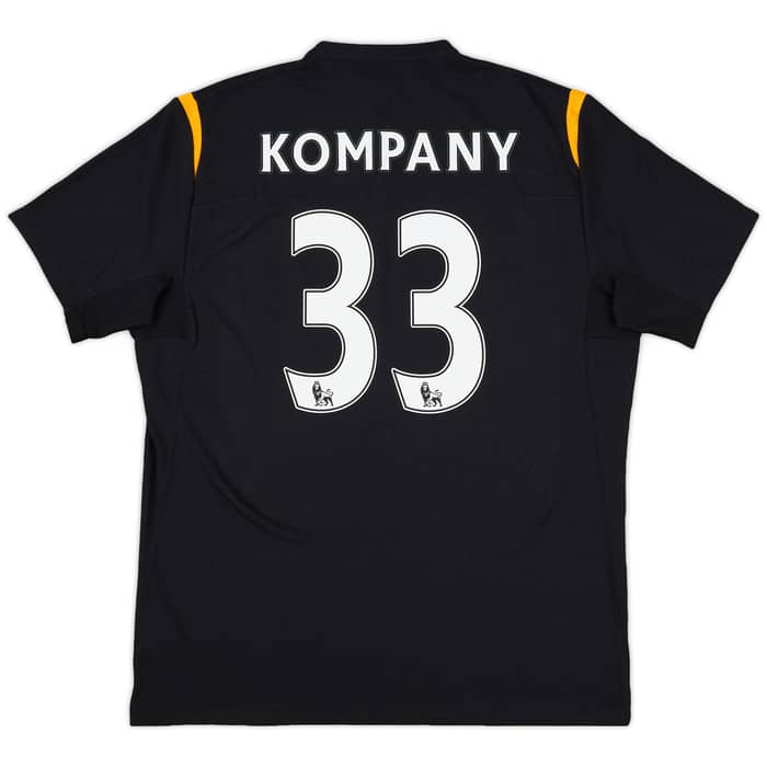2009-10 Manchester City Away Shirt Kompany #33 (L)