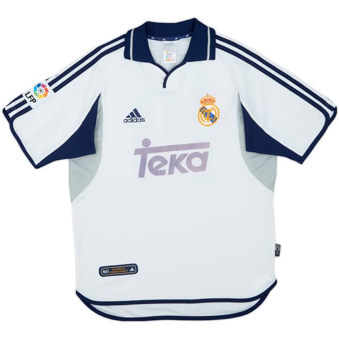 2000-01 Real Madrid Home Shirt Figo #10 - 5/10 - (S)