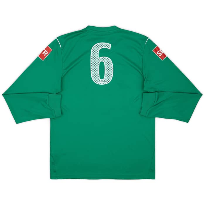 2009-10 Coupe de France adidas Template L/S Shirt #6 - 7/10 - (S)