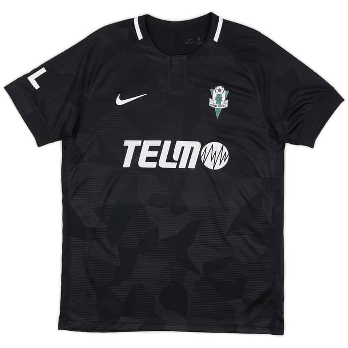2018-19 FK Jablonec Player Issue Away Shirt # - 9/10