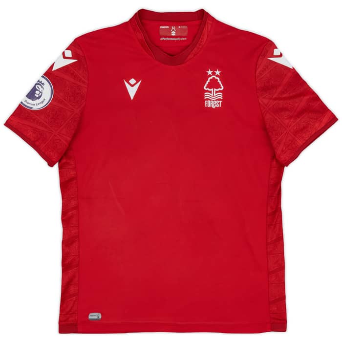 2022-23 Nottingham Forest Home Shirt Johnson #20 - 7/10 - (M)