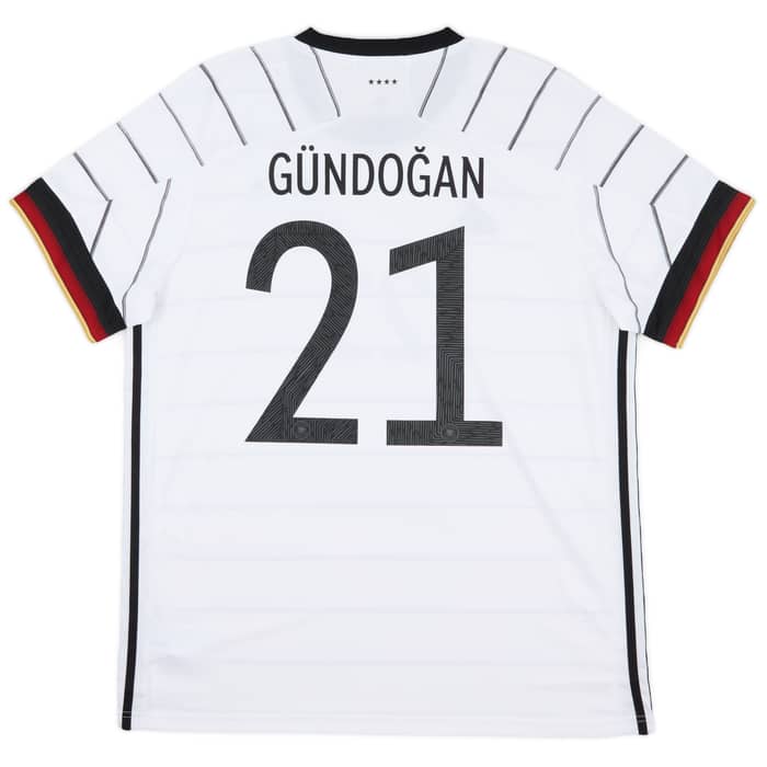 2020-21 Germany Home Shirt Gundogan #21 - 9/10 - (XL)
