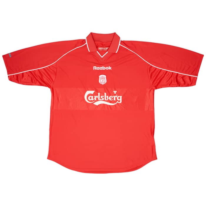 2000-02 Liverpool Home Shirt Owen #10 - 8/10 - (XL)