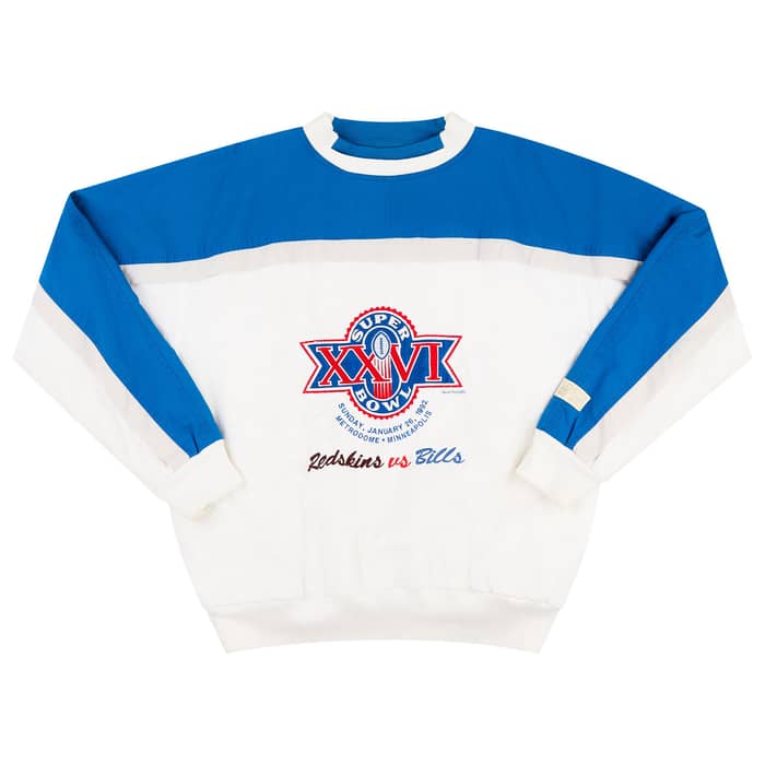 1990 Super Bowl XXVI Logo 7 Sweat Top XL