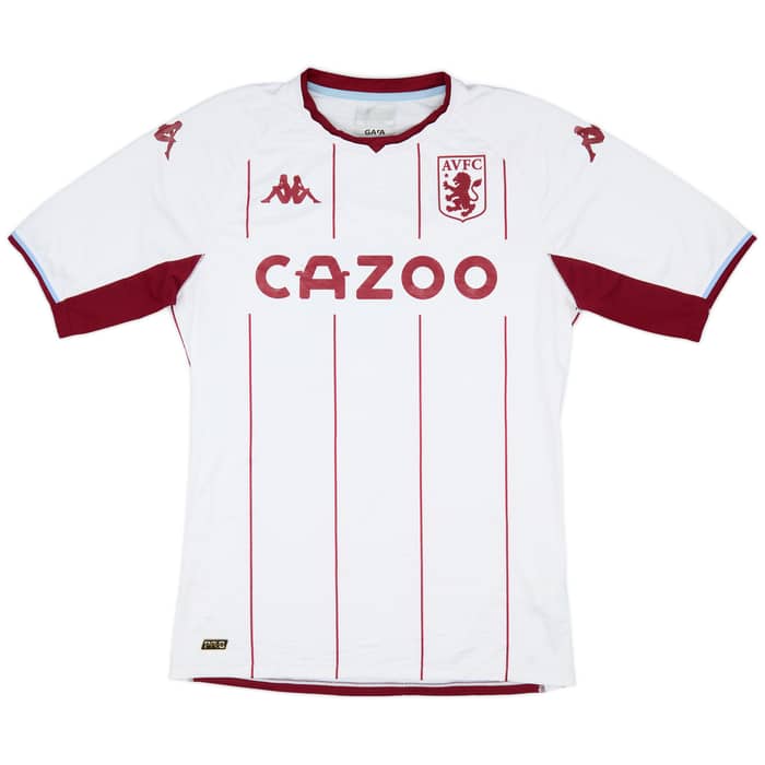 2021-22 Aston Villa Authentic Away Shirt Watkins #11 - 9/10 - (XL)