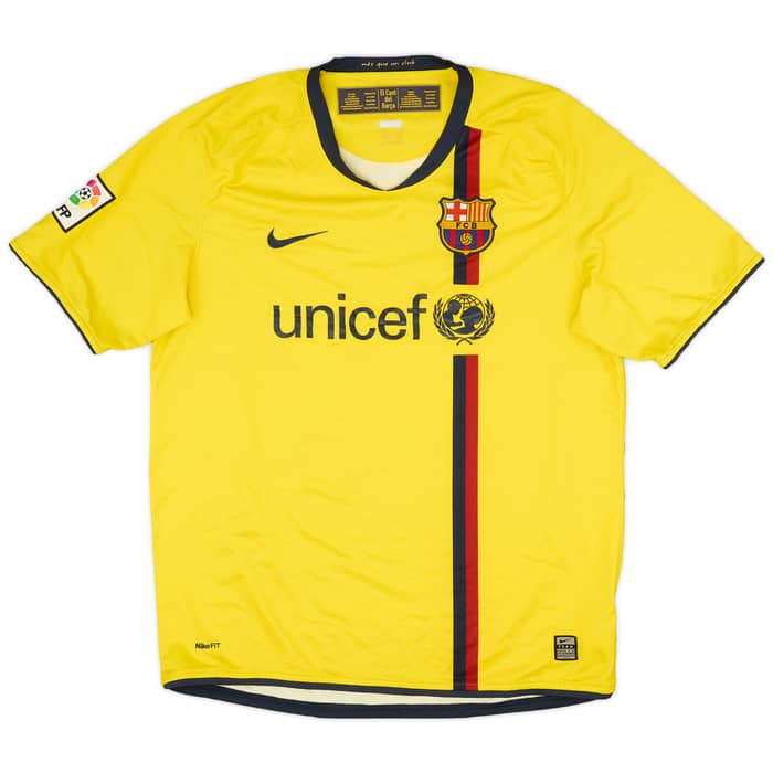 2008-10 Barcelona Away Shirt Messi #10 - 7/10 - (L)