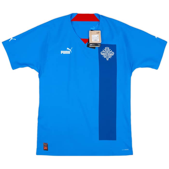 2022-23 Iceland Player Issue Home Shirt