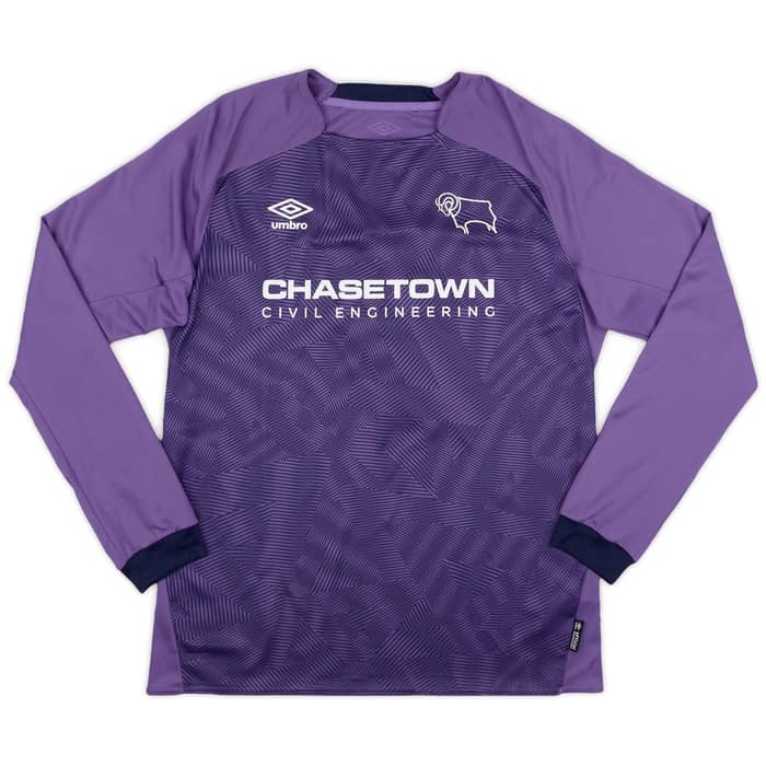 2018-19 Derby County U-21 Player Issue GK Shirt # - 9/10