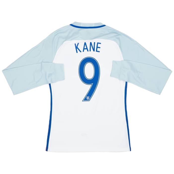 2016-17 England Authentic Home L/S Shirt Kane #9 (M)