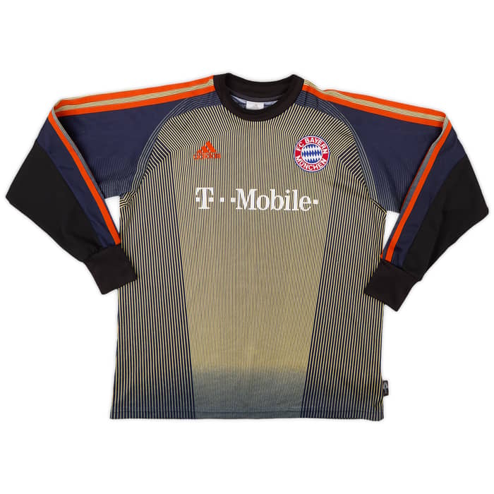 2003-04 Bayern Munich GK Shirt Kahn #1 - 6/10 - (XL.Boys)