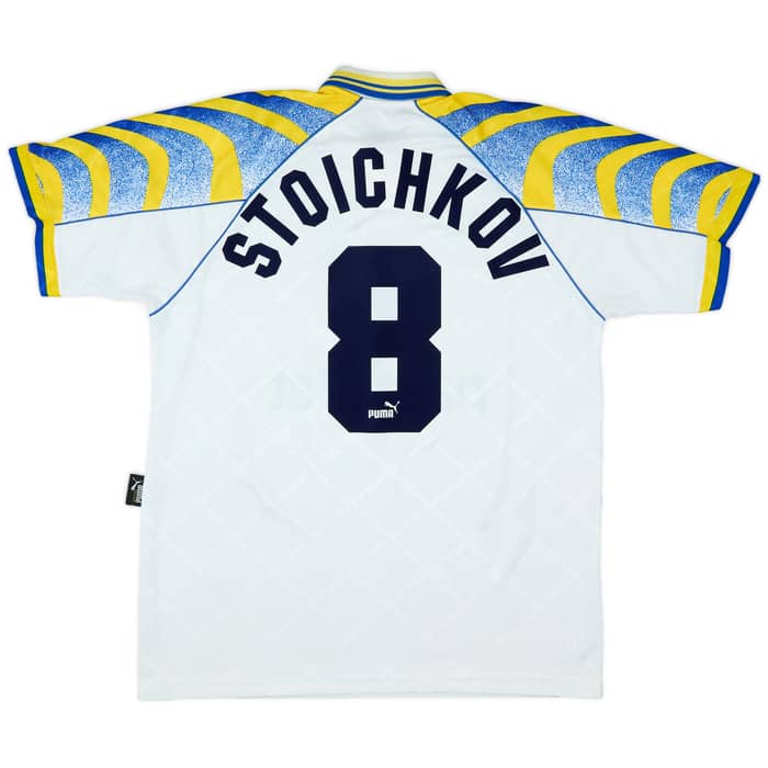 1995-97 Parma Home Shirt Stoichkov #8 - 6/10 - (XL)