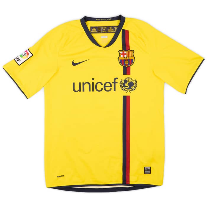 2008-10 Barcelona Away Shirt Messi #10 - 6/10 - (S)