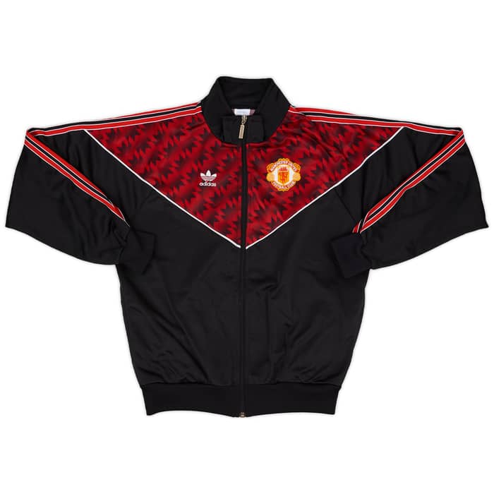 1990-92 Manchester United adidas Tracksuit - 8/10 - (M)