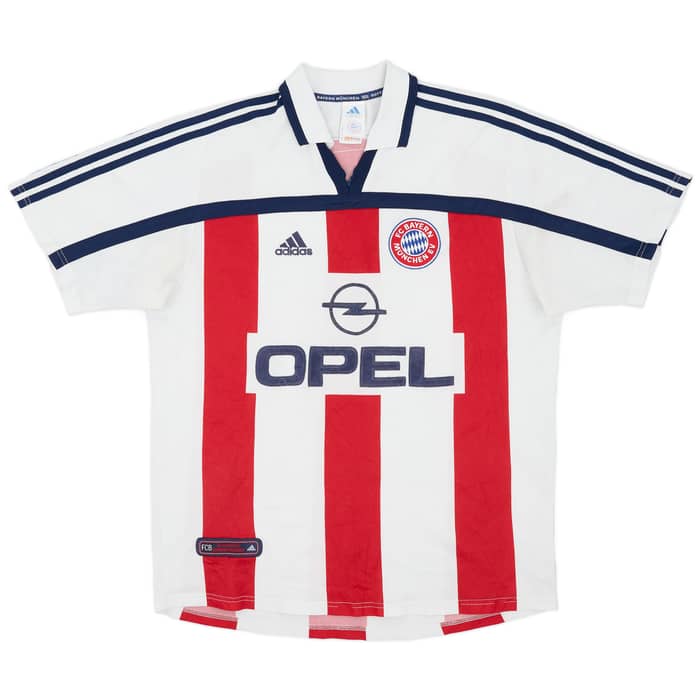 2000-01 Bayern Munich Away Shirt Elber #9 - 6/10 - (L)