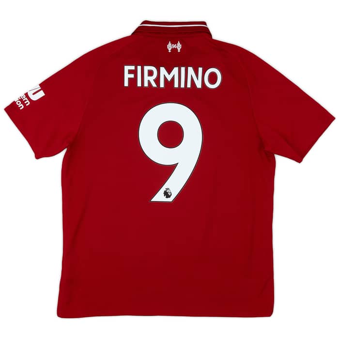 2018-19 Liverpool Home Shirt Firmino #9 - 6/10 - (S)