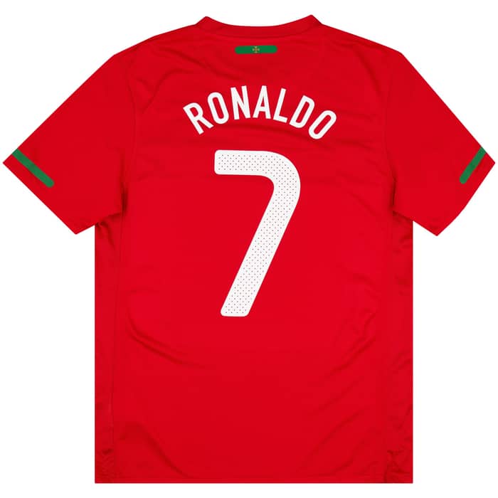 2010-11 Portugal Home Shirt Ronaldo #7