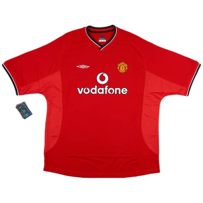 2000-02 Manchester United Home Shirt Beckham #7 (XXL)