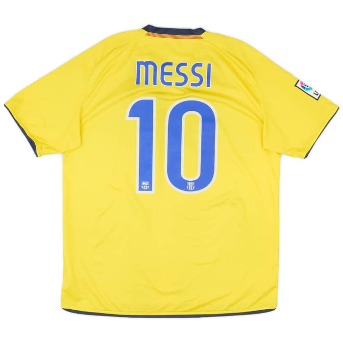 2008-10 Barcelona Away Shirt Messi #10 - 6/10 - (L)