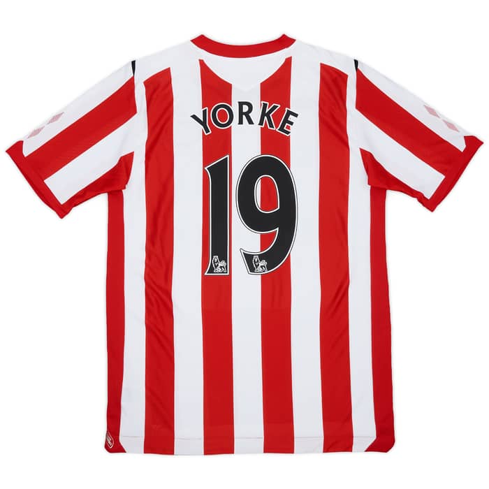 2008-09 Sunderland Home Shirt Yorke #19 - 8/10 - (L)