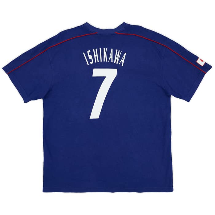 2002 Japan Cotton Tee Ishikawa #7 - 9/10 - (L)