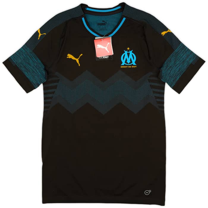 2018-19 Olympique Marseille EvoKnit Player Issue Away Shirt Balotelli #9 (XL)
