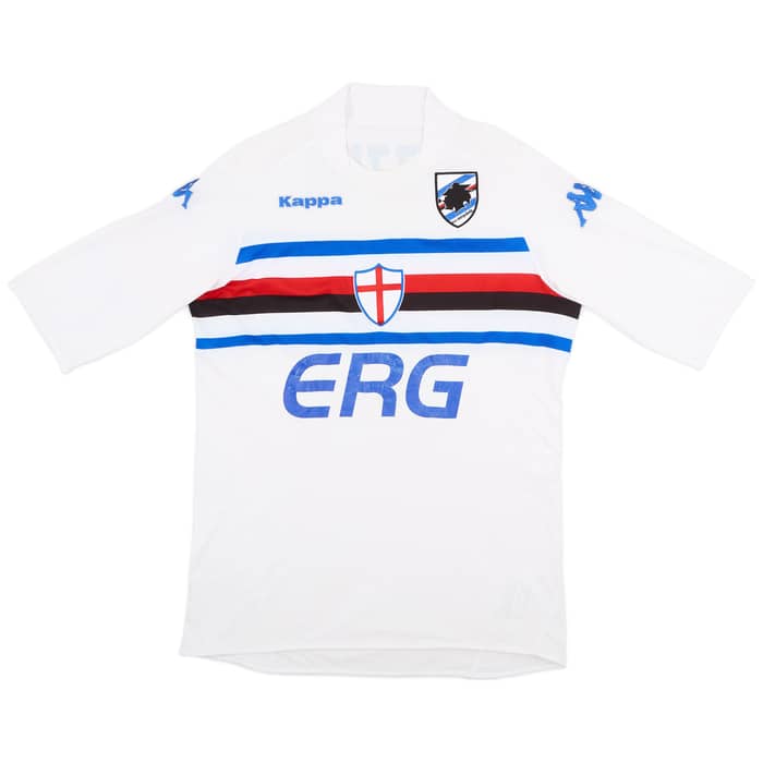 2005-06 Sampdoria Away Shirt Pazzini #10 - 6/10 - (XXL)