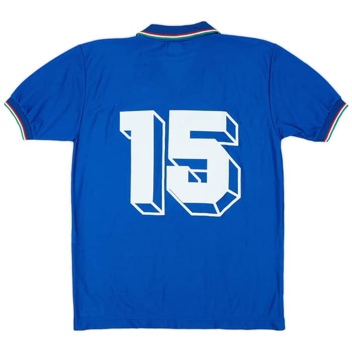 1986-90 Italy Home Shirt #15 - 7/10 - (M)