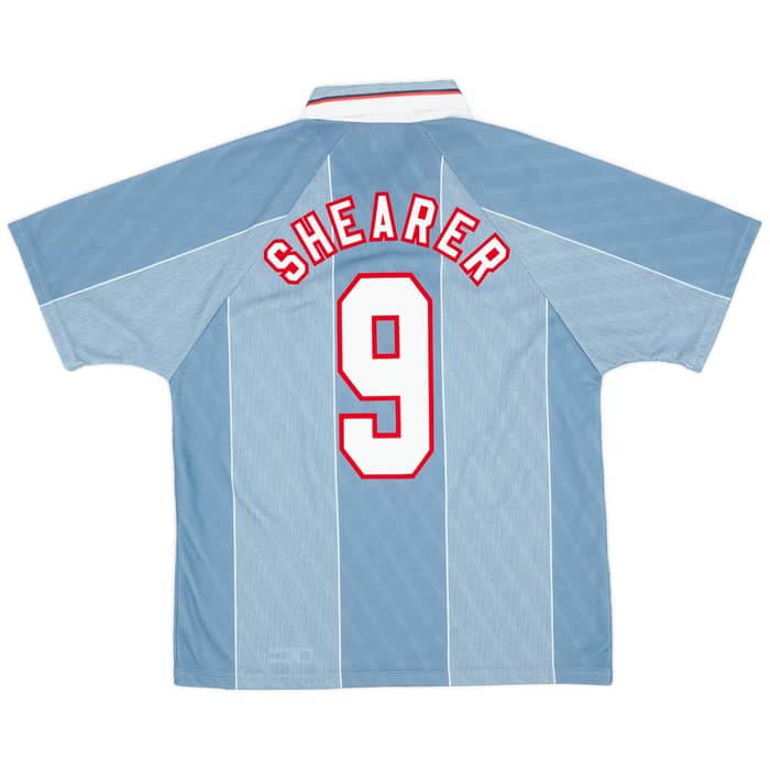 1996-97 England Away Shirt Shearer #9 - 9/10 - (L)