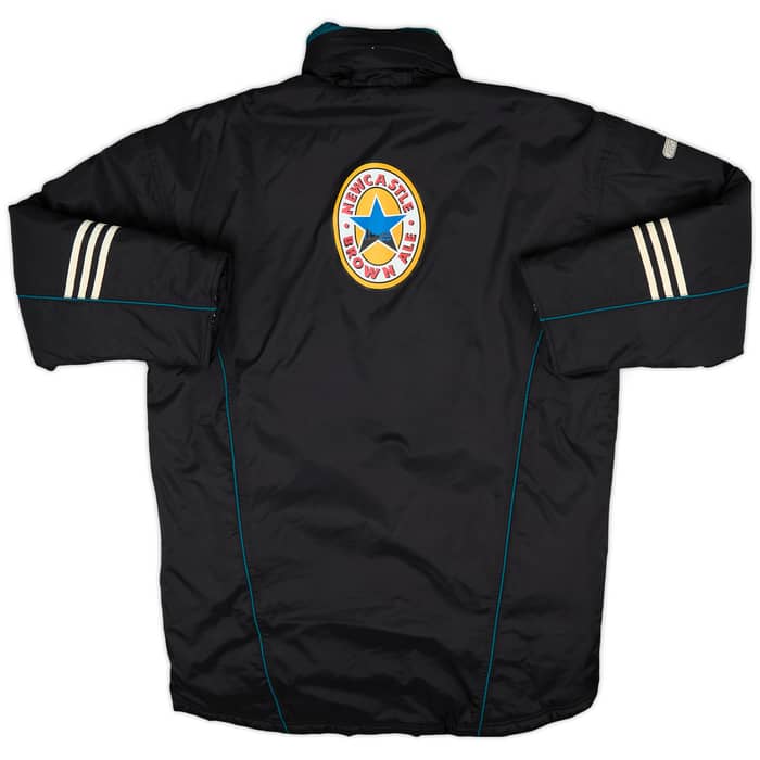 1999-00 Newcastle adidas Padded Bench Coat - 9/10 - (L)