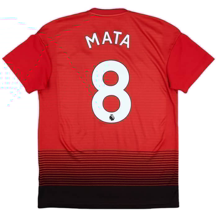 2018-19 Manchester United Home Shirt Mata #8 - 6/10 - (M)