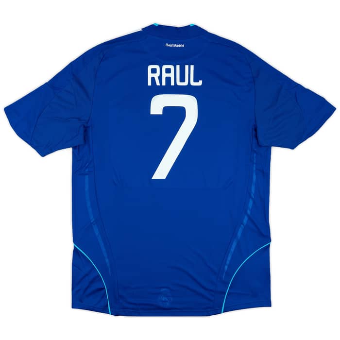 2008-09 Real Madrid Away Shirt Raul #9 (XL)