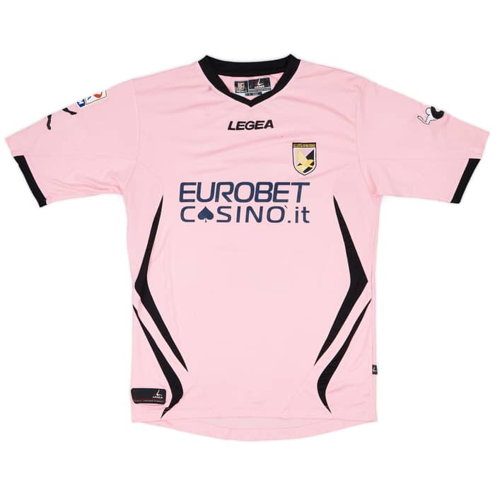 2011-12 Palermo Match Issue Home Shirt Pinilla #51