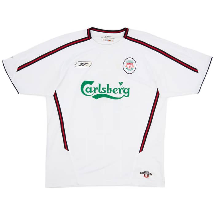 2003-04 Liverpool Away Shirt Gerrard #17 - 5/10 - (M)