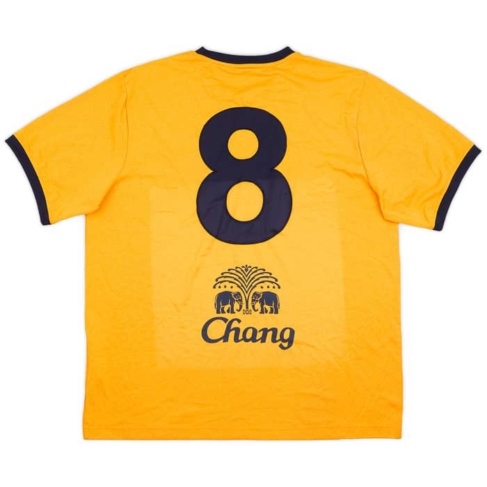 2011 Everton Retro Away Shirt #8 - 9/10 - (XL)