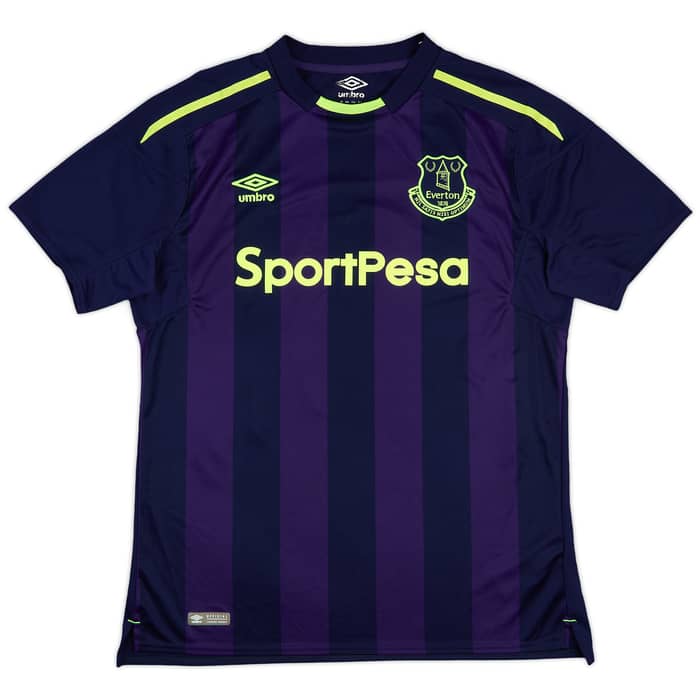 2017-18 Everton Third Shirt Baines #3 - 9/10 - (L)