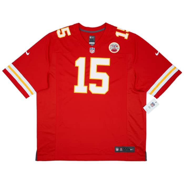 2017-24 Kansas City Chiefs Mahomes #15 Nike Game Home Jersey (XXL)