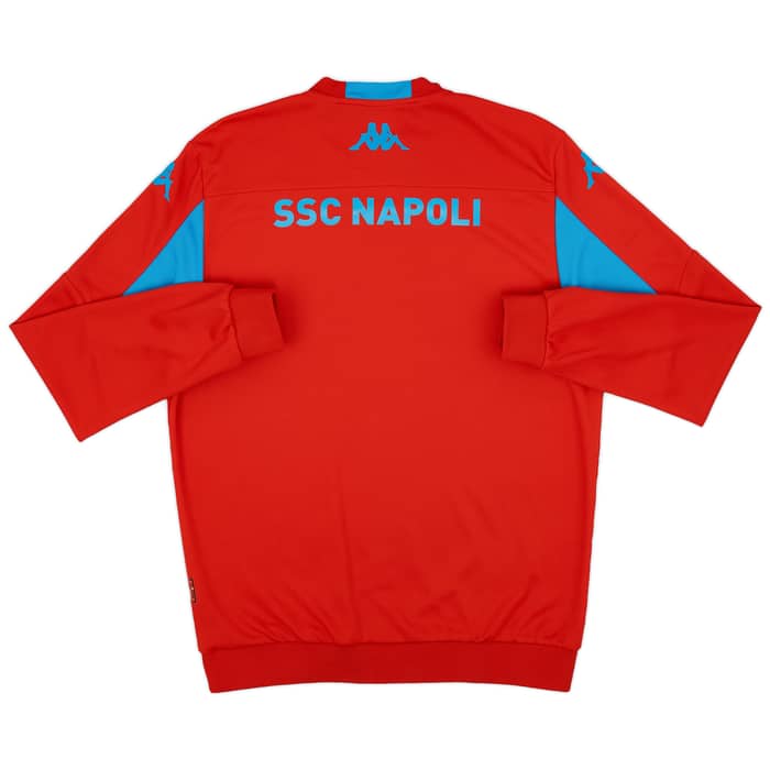 2016-17 Napoli Kappa Training Sweat Top - 5/10