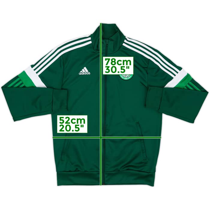 2021-22 Celtic adidas Track Jacket - 10/10 - (M)