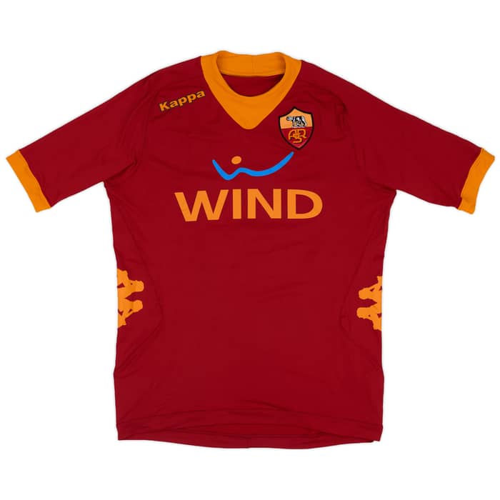 2011-12 Roma Home Shirt Bertolacci #91 - 9/10 - (L)