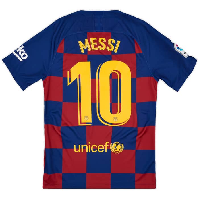 2019-20 Barcelona Home Shirt Messi #10
