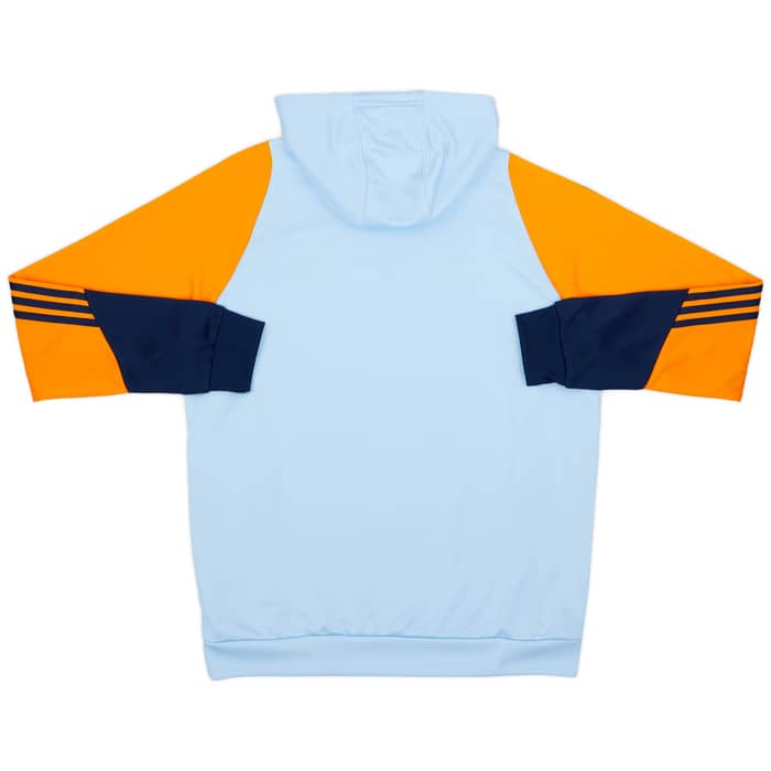 2024-25 Real Madrid adidas 1/4 Zip Hooded Top