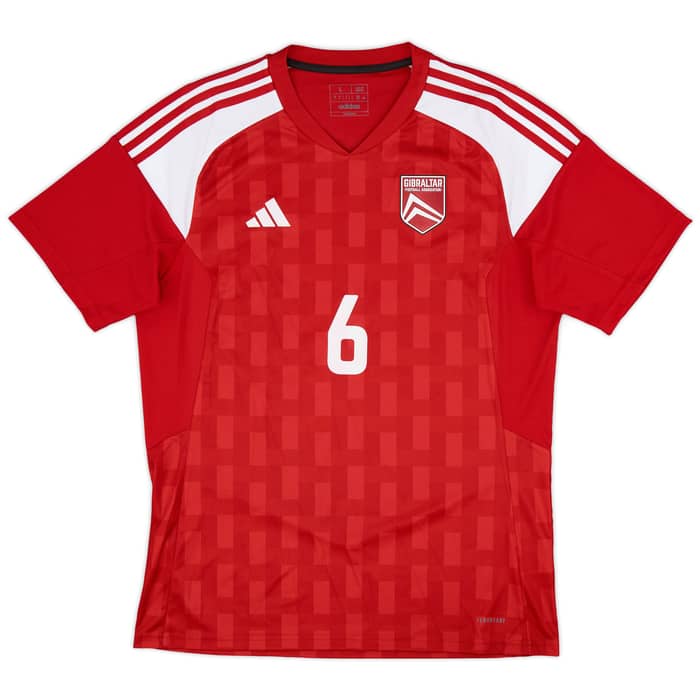 2024 Gibraltar Match Issue Home Shirt Lopes #6
