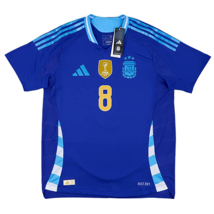 2024-25 Argentina Away Authentic Shirt E.Fernandez #8