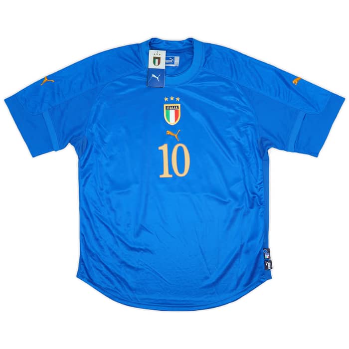2004-06 Italy Home Shirt Totti #10 (XXL)