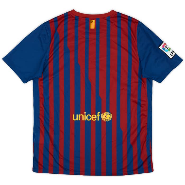 2011-12 Barcelona Home Shirt - 8/10 - (XL.Boys)