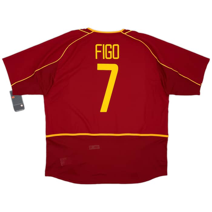 2002-04 Portugal Home Shirt Figo #7 (XXL)
