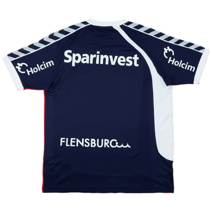 2010s SG Flensburg-Handewitt Handball Squad Signed Home Shirt - 6/10 - (L)